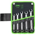 JBM 6-edge Open-mouth Wrench Kit Kombinasjonsnøkkelsett