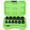 JBM 3/8´´ 6-19 Mm Sikkerhetsskruesett For Uttrekking Av Muttere
