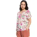 Roxy Sweet Hibiscus Kort Ermet V-hals T-skjorte
