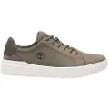 Timberland for man. TB0A41F7EO81 leather Seneca Bay LOW LACE UP SNEAKER OLIVE NUBUCK (41.5), Flat, Laces, Casual, Green, Sustainable