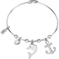 La Petite Story Bangle Ss Charm Message Love Armbånd