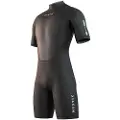Mystic Brand 3/2mm Flatlock Shorty Med Glidelås Bak