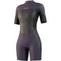 Mystic Brand 3/2mm Flatlock Dame Shorty Med Glidelås På Ryggen