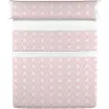 Tejidos Reina Clx Damask Flanell Triptych Sheet Set Damask 90 Cm