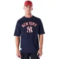 New Era Mlb Rib Infill New York Yankees Kortarmet T-skjorte