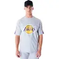 New Era Nba Panel Los Angeles Lakers Kortarmet T-skjorte