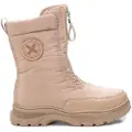 Xti Kids unisex for kids. 15102603-BEIGE Ankle Boots 151026 Beige (39), Fabric, Flat, Zip, Casual, children's fashion