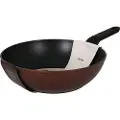 Quttin Wok Smidd Aluminium. M/soft Full Sahara 28 Cm