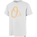 47 Mlb Baltimore Orioles Backer Kortarmet T-skjorte