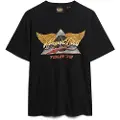 Superdry 70s Rock Graphic Band Kortarmet T-skjorte