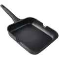 Supreme Grill I Støpt Aluminium Med Glatt Fast Håndtak I Xylan 24 Cm