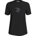 Calvin Klein Jeans Font Graphic Kortarmet T-skjorte