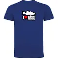 Kruskis I Love Bass Kortarmet T-skjorte