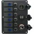 Oem Marine Panel Med 6 Brytere