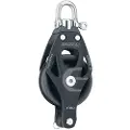 Harken Enkelt Svivelblokk Med Kroktrinse 60 Mm