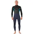 Rip Curl Dawn Patrol 4/3 Mm Gb St Langarmet Neopren-drakt Med Brystglidelås