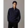 Calvin Klein Micro Logo Repreve Halv Glidelås Genser