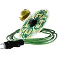 Creative Cables Med Bulb Snake Eiva Ellepì Maioliche Mini Flatskjerm Bærbar Lampe