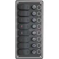 A.a.a. 8 Bryter Elektrisk Panel 15a 12v