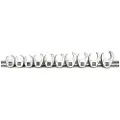 JBM 3/8´´ Crowfoot Set Of 10 Es Fastnøkkelsett
