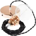 Creative Cables Tm04 Diy 1 M Hengelampe Pendel For Lampeskjerm