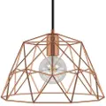Creative Cables Textile Dome 1.2 M Hengelampe Med Lyspære
