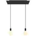 Creative Cables Rose-one Xxl 2 Falls With Light Bulb Pendellampe