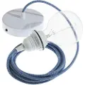 Creative Cables Rd75 Zigzag 50 Cm Hengelampe Pendel For Lampeskjerm