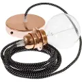 Creative Cables Rt41 Stars 3d 1 M Hengelampe Pendel For Lampeskjerm