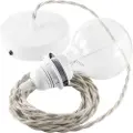 Creative Cables Tc43 50 Cm Hengelampe Pendel For Lampeskjerm
