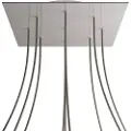 Creative Cables Stål Kroq409ef109 Xxl Rose-one Sett Med Firkantede Satinroser