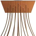 Creative Cables Kroq4015f108 Xxl Rose-one Square Satin-kobberrosa Satengsett