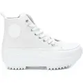 Refresh for woman. 17084607-BLANCO Trainers 170846 ice white -Platform height 5cm (40), Fabric, 3 to 5 cm, Zip, Casual