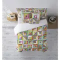 Belum Patchwork Dynetrekk For 135/140 Seng 220x220 Cm