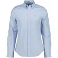 Gant Slim Pinpoint Oxford Skjorte Med Lange Ermer