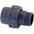 Astral 02361 Ø110x4 Unionadapter Hunn-solventuttak X Bsp Hann-gjenge Epdm O-ring