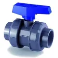 Cepex 41545 Stk. Pvc-u Ø63 Kuleventiler E-qua-serien Pe Epdm Solventsement Blå Prikk