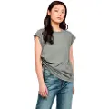 G-Star for woman. D17285-4107-8166 Knot T-shirt grey (XL), Casual, Short sleeve, Organic Cotton, Sustainable