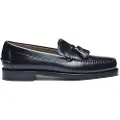 Sebago for man. 7001R20 Classic Leather Moccasins Will black (40), Flat, None, Casual, Party