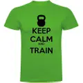 Kruskis Keep Calm And Train Kortarmet T-skjorte