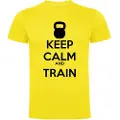 Kruskis Keep Calm And Train Kortarmet T-skjorte