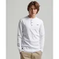 Superdry Vle Mid Weight Henley Langarmet T-skjorte