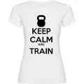 Kruskis Keep Calm And Train Kortarmet T-skjorte