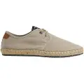 Pepe Jeans for man. PMS10316 Trainers Lino Tourist Claic taupe (46), Fabric, Flat, Laces, Casual
