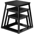 Sporti France Sett Med 3 Plyometriske Bokser () 30/45/60 Cm