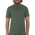 IQ-UV Uv Pro Zip Up T-skjorte Med Korte Ermer Og Halv Glidelås