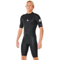 Rip Curl Freelite 2 Mm Kortskjortet Neopren-drakt Med Glidelås På Ryggen