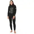 Rip Curl Flashbomb 5/3gb Stmr Dame Våtdrakt I Neopren Med Glidelås I Brystet Og Lange Ermer