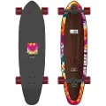 Long Island Longboards Woodstock 36"X9" Kicktail Komplette mønster