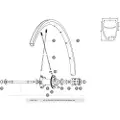 Mavic Kysrium Pro/pro Exalith 2013 Venstre Bakhjuls-eiker 10 Enheter